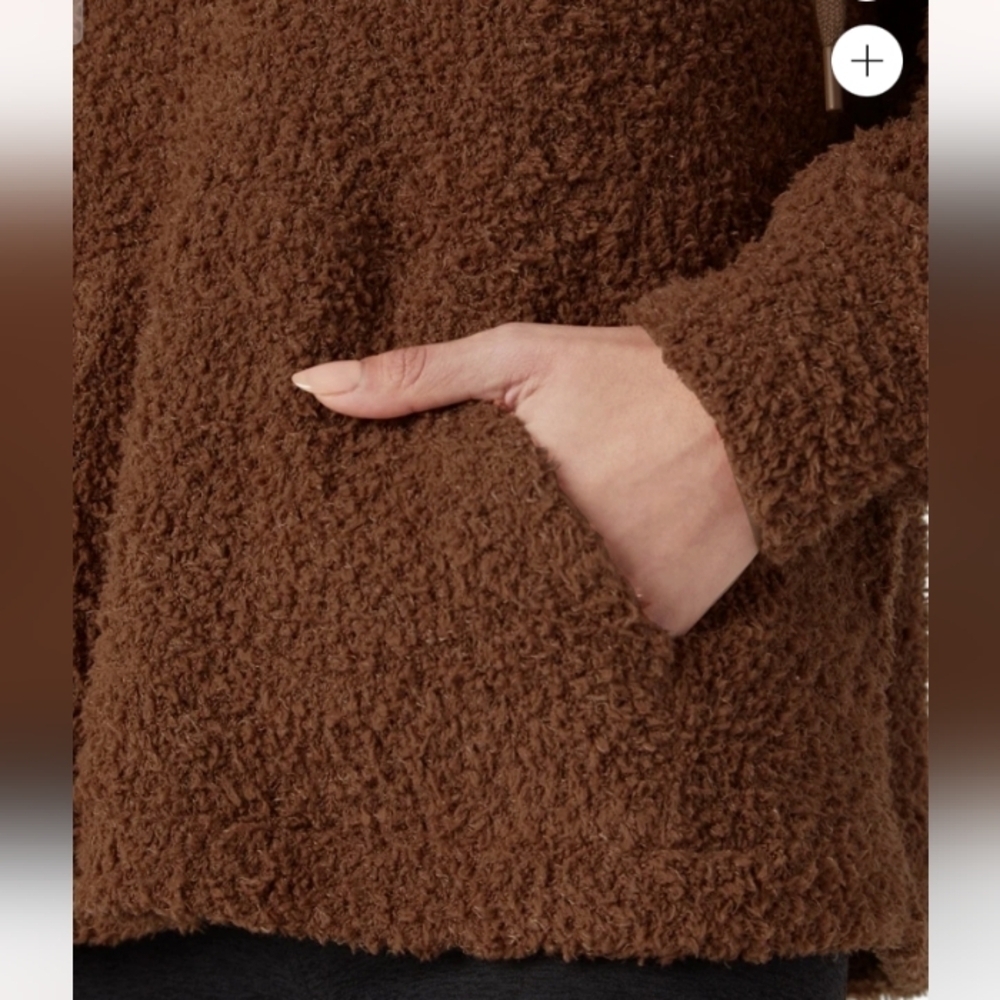 Beyond Yoga Cloud Cover Hoodie Walnut - Picture 6 of 16